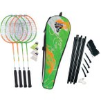TALBOT/TORRO Badmintonset Talbot Torro Badminton-Set 4-Attacker Plus, Kolmpletts