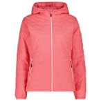 CMP - Women's Padded Jacket Fix Hood - Kunstfaserjacke Gr 34 rosa/rot
