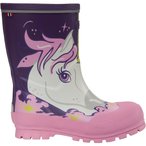 Viking Jolly Print  Kinder  Gummistiefel lila Größe 26 Lifestyle