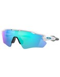 Oakley - Sonnenbrille - Radar EV Path Polished White Prizm Sapphire  - Weiß