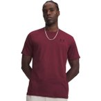 Under Armour Left Chest Logo Herren T-Shirt ( Dunkelrot XXL)