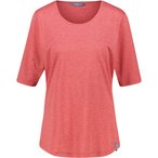 Bergzeit Basics Meru Rundu  Damen  T-Shirts rot Größe S Trekking  Hautfreundli