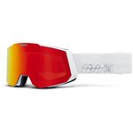 100% Snowcraft Skibrille  Skibrillen weiss Größe One Size Freeride | Skitour
