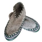 Plakolm Schladminger Herren Hüttenschuhe ( Grau 36 EU,)