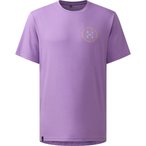 Haglöfs Outsiders Graphic  Herren  T-Shirts lila Größe M Trekking  Widerstand