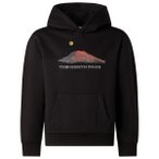 The North Face - Boy's Mountain Night Relaxed Hoodie - Hoodie Gr XS schwarz