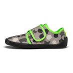 Affenzahn - Kid's Hausschuh Baumwolle Movy - Hüttenschuhe 21 grau