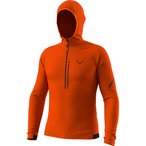 Dynafit Traverse Thermal 1/2 Zip  Herren  Laufshirts orange Größe XL Trekking 