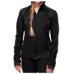 Norrøna - Women's Falketind Alpha120 Zip Hood - Fleecejacke Gr XS schwarz