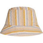 KnowledgeCotton Apparel Seersucker Stripe Bucket Hut  Hüte gelb Größe L  Life