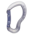 Austrialpin Micro Bent Karabiner  Karabiner grau Größe One Size Alpinklettern 