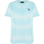 CHIEMSEE T-Shirt mit Batik-Unikat, Größe S in Blau