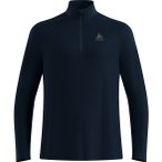 Odlo Mid Layer Essential 1/2 Zip Herren Laufshirt ( Dunkelblau XXL Größe,)