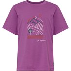 Vaude Rokua  Kinder  T-Shirts lila Größe 134  Trekking  Atmungsaktiv
