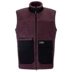 Scott - Vest Escape Heritage Pile - Fleeceweste Gr S schwarz