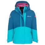 Trollkids - Girl's Skanden 3in1 Jacket - Doppeljacke Gr 98 blau/türkis