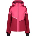 CMP Damen Jacke WOMAN JACKET ZIP HOOD, Größe 42 in Rot
