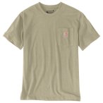 Carhartt - Workw Pocket S/S - T-Shirt Gr M oliv