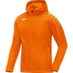 JAKO Damen Kapuzenjacke Classico, Größe 44 in Orange