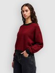 RVCA Dalas Flower Sweater brick red Gr. S