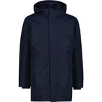 CMP Zip  Parka Herren  Winterjacke blau Größe L Lifestyle  Winddicht Wasserabw