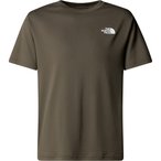 The North Face Teen New 24/7  Kinder  T-Shirts oliv Größe 124  Trekking  Atmun