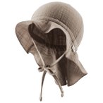 Sterntaler - Kid's Sonnenhut Uni - Hut Gr 45 cm braun