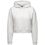 Black Diamond Damen Crop Po Hoodie (Größe XS, weiss)