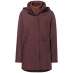 Vaude Idris 3in1 IV Parka Damen  Doppeljacke rot Größe M Lifestyle  Winddicht 