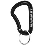 Mammut Mini Carabiner Classic Keylock Materialkarabiner, S, black