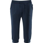 SCHNEIDER SPORTSWEAR Damen Caprihose VENTURAW, Größe 46 in Blau