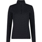CMP Damen Rolli WOMAN PRINTED SWEAT, Größe 36 in Schwarz