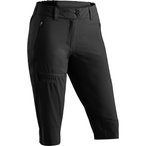 Maier Sports Lulaka Capri Loop  Damen  Kurze Hosen schwarz Größe 4XL Camping  