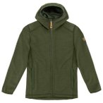 Fjällräven - Kid's Keb Fleece Hoodie - Wolljacke Gr 116 oliv