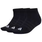 adidas - Cushioned Essential Low Cut 3-Pack - Multifunktionssocken 40-42 schwarz