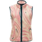 Peak Performance Graphic Pile Damen Fleeceweste ( Apricot S)