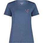 CMP Print  Damen  T-Shirts blau Größe XL Trekking  Hautfreundlich Lyocell (Ten