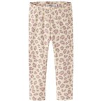 Name it - Kid's Davina Sweat Fleece Leggings - Leggings Gr 92 beige