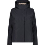 CMP Damen Zip Hoodie Jacke (Größe M, schwarz)