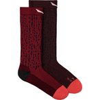 Salewa MTN Trn Salamander AM Crew  Damen  Wandersocken rot Größe 36  Trekking 