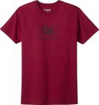 Outdoor Research Advocate S/S Tee burgundy/XL