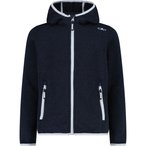 CMP Strick Fleece  Kinder  Fleecejacke schwarz Größe 116 Trekking  Atmungsakti