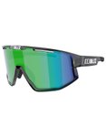 Bliz - Sport-Sonnenbrillen - Fusion Crystal Black Brown w Green Multi  - schwarz