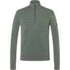 Super.Natural Herren Padded Zip Turtleneck Pullover (Größe S, gruen)