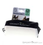 Cocoon Mummy Liner Bio-Baumwoll Schlafsack-Weiss-One Size