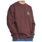 Revolution - Printed Crewneck - Pullover Gr S braun