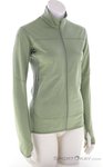 Icebreaker Merino Blend 300 Realfleece Descender Damen Sweater-Oliv-Dunkelgrün-