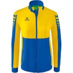ERIMA Damen Six Wings Präsentationsjacke, Größe 40 in Blau