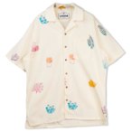 LAKOR - Coral Short Sleeve Shirt - Hemd Gr S weiß