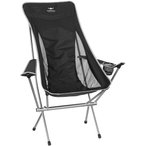 Bergzeit Basics Kaikkialla Folding Comfort Campingstuhl  Campingstühle schwarz 